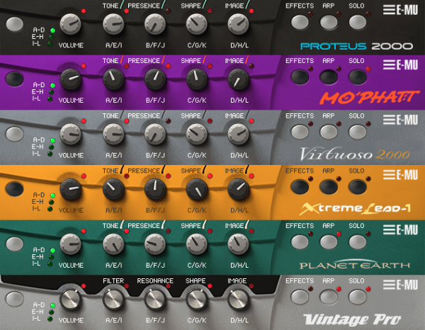 E-MU Kontakt NKS Proteus Rack - Digital Sound Downloads | Digital